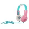 KID101 Cute Children Learning Headphones - Wired, Pink/Green - 2