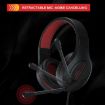 SADES MH601 Gaming Headset, Noise Reduction, 3.5mm, Black Red - 4