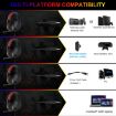 SADES MH601 Gaming Headset, Noise Reduction, 3.5mm, Black Red - 8
