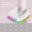 ONIKUMA ST-2 RGB Lighting Headset Stand (White) - 4