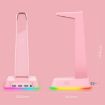 RGB Lighting Headset Holder Stand - ONIKUMA ST-2 (Pink) - 2