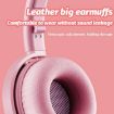 BK9 7.1 Surround Cat Ear Bluetooth Gaming Headset with Mic (Pink) - 8