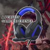 Anivia MH602 3.5mm Wired Gaming Headset w/ Mic (Black Blue) - 6