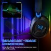KOTION EACH G3100 Gaming Headset, Stereo Bass, 1.7m Cable, Black+Blue - 4
