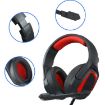 SADES MH602 E-sports Gaming Headset, 3.5mm, 2.2m Cable, Black Red - 3