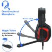 SADES MH602 E-sports Gaming Headset, 3.5mm, 2.2m Cable, Black Red - 4