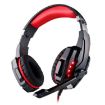 G9000 Gaming Headset with Mic & LED for Laptop/Tablet/Phone (Black Red) - 1