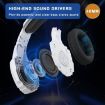 KOTION EACH G9000 Plus Gaming Headset with Mic, 2.1m (Black White) - 4