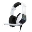 KOTION EACH G6000 On-Ear Gaming Headset with Mic (Black White) - 1