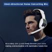 KOTION EACH G6000 On-Ear Gaming Headset with Mic (Black White) - 3