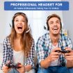 KOTION EACH G6000 On-Ear Gaming Headset with Mic (Black White) - 8