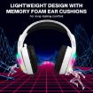 KOTION EACH G4100 Stereo Gaming Earphone with Mic, Black White, 2.1m - 5