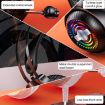 YINDIAO Q4 Wired Gaming Headset, Dual 3.5mm + USB, White - 5