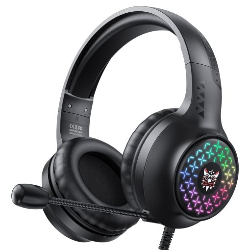 ONIKUMA X7 Pro RGB Lighting Gaming Wired Headset (Black) - 1