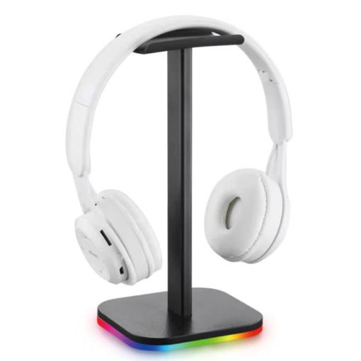 Ajazz RGB Game Headset Stand with USB Lamp, Detachable Style - 1