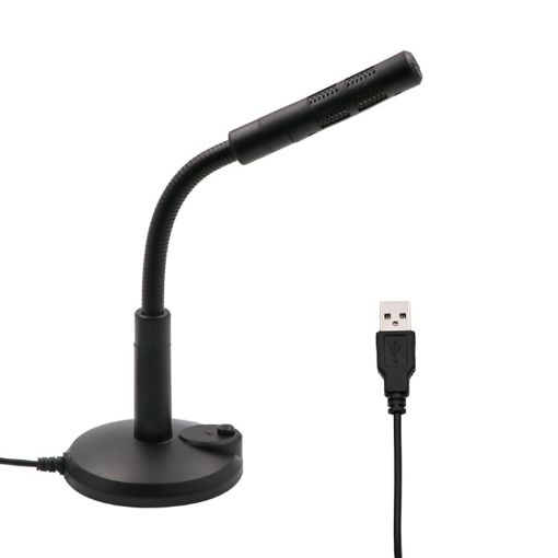 USB Gaming Mini Microphone with Voice Changer for Computer - 1