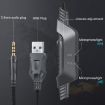 ONIKUMA K6 Gaming Headphone with Mic & RGB Lights - 6