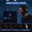 KOTION EACH G6000 Gaming Headset with Mic, 2.1m Length (Black) - 4