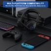 KOTION EACH G6000 Gaming Headset with Mic, 2.1m Length (Black) - 6