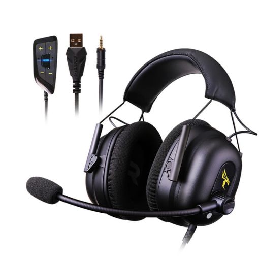 SOMIC G936N 7.1 Gaming Headset Computer & Mobile Compatible (Black) - 1