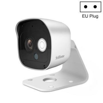 SriHome SH029 3MP 1296P AI Camera, 2-Way Talk, Motion/Night Vision - 1
