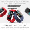 CY11 1.14" Smart Bracelet, IP67, Heart Rate, Sleep Monitor, Green - 3