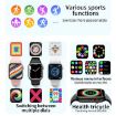 T900 PRO MAX L 1.92" Waterproof Smart Watch, HR/BP/O2, Sports Modes - 6