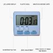 Digital Kitchen Timer 24h LCD Alarm Clock with Magnetic Backing - 2