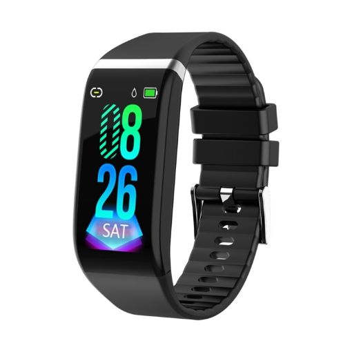 C919 1.14" Smartwatch, IPX67 Waterproof, Health Monitoring (Black) - 1