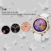 M6009 Silver Smart Watch for Women with Heart Rate & Sleep Monitoring - 6