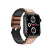 ET210 1.91" IPS Waterproof Leather Smartwatch, ECG & Temp Monitoring - 2