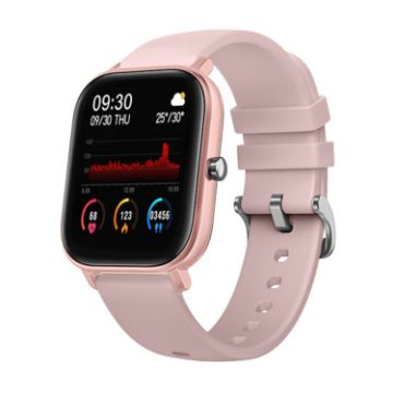 LOKMAT P8 Waterproof Health Smart Watch, 1.4" Pink, Monitor Features - 1