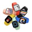 T500+MAX 1.69" HD Smart Wristband, Bluetooth Call & Heart Rate, Yellow - 2