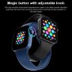 T500+MAX 1.69" HD Smart Wristband, Bluetooth Call & Heart Rate, Yellow - 5