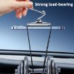 F12 Silver Multifunctional Car Magnetic Phone Holder - 6