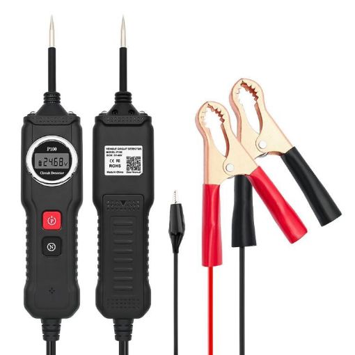 P100 Electric Circuit Tester, Dual Power, 4m Cable (Black) - 1