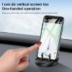 Peacock Shape Diamond Car Phone Holder with Number Plate - 3