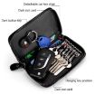 Large-capacity Brown Leather Keys Holder and Wallet 9106 - 3