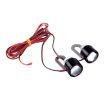 2 PCS 12V Red Eagle Eye LED Strobe Lights for Motorcycles - 2