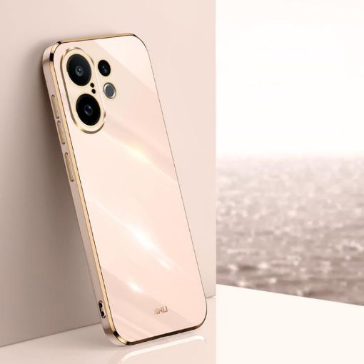 Vivo S30 Pro Mini 5G TPU Phone Case, Pink, XINLI 6D Electroplate - 1