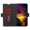 Realme 14 5G Leather Case - Black, Twill Texture, Side Button Access - 3