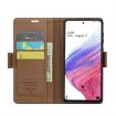 Samsung Galaxy A53 CaseMe 023 RFID Anti-theft Leather Case Brown - 4