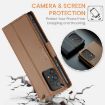Samsung Galaxy A53 CaseMe 023 RFID Anti-theft Leather Case Brown - 6