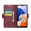 Samsung Galaxy A14 4G/5G CaseMe 023 RFID Leather Case (Wine Red) - 4