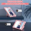 TCL Tab 8 LE/WiFi Silicone Hybrid PC Case with Holder (Rose Gold) - 6