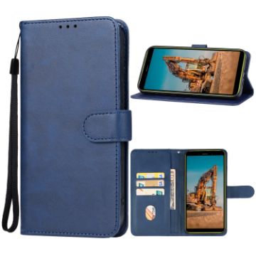 Ulefone Armor X12 Blue Leather Phone Case - 1