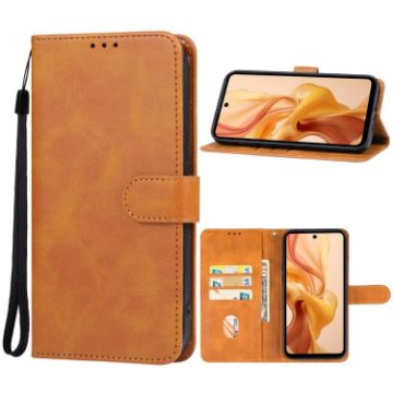 Ulefone Note 18 Ultra 5G Brown Leather Phone Case - 1