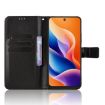 TCL 605/60 SE Black Diamond Texture Leather Phone Case - 4