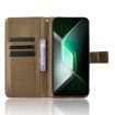 Infinix GT 30 Pro 5G Brown Diamond Texture Leather Case - 4