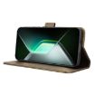 Infinix GT 30 Pro 5G Brown Diamond Texture Leather Case - 5